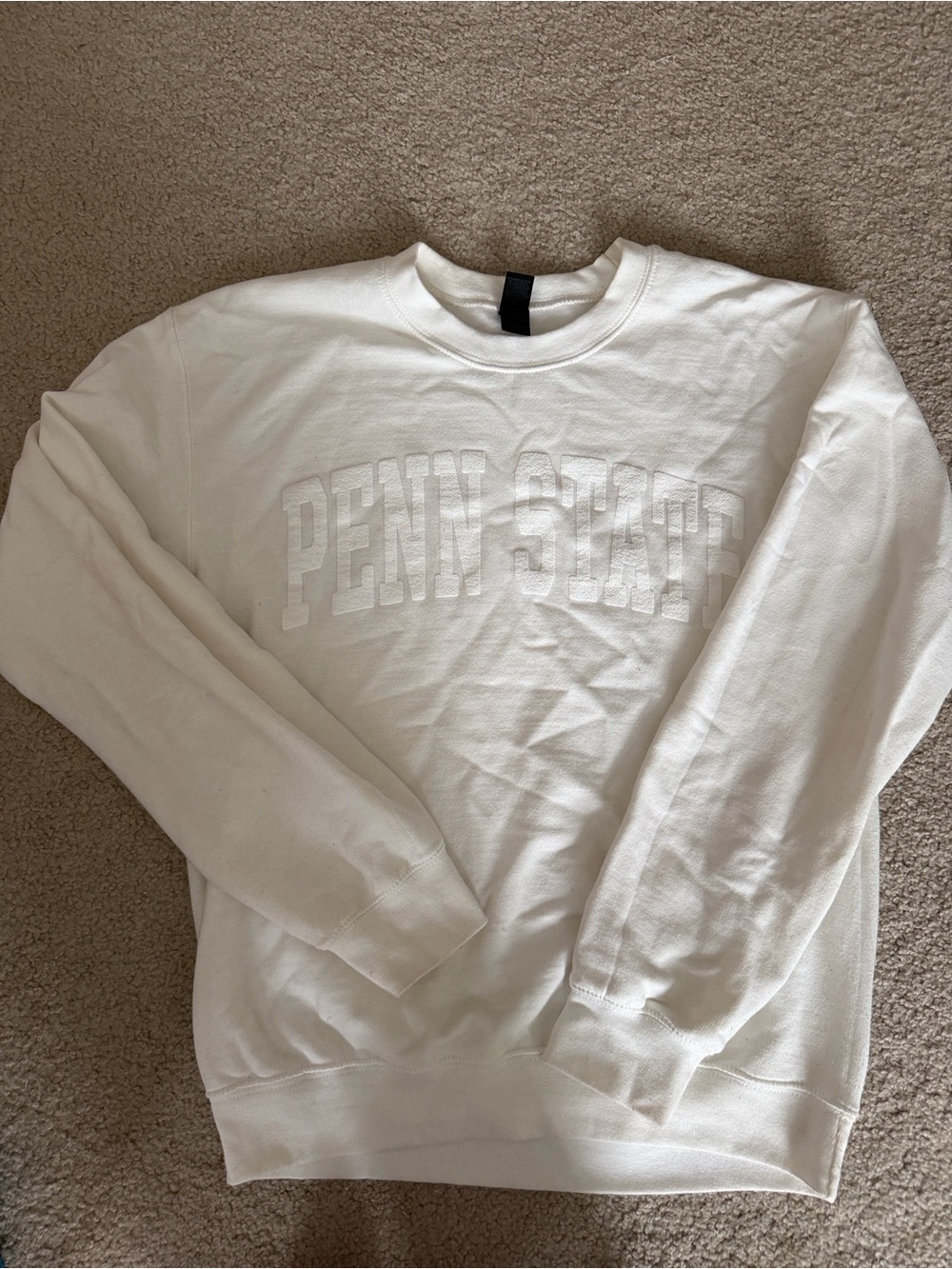 Penn State White Crewneck Sweatshirt